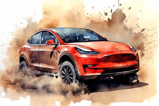 Fra ny til brugt: Hvor meget værdi mister en tesla model y?